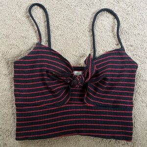 Striped Urban Outfitters tank with Bow detail!